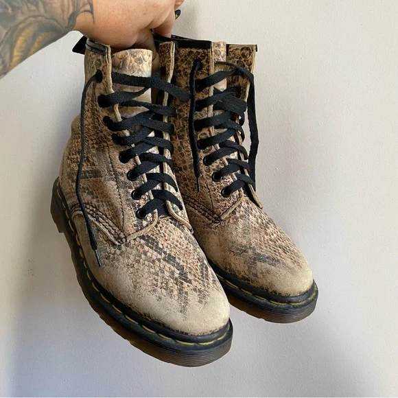 Made In England Python Dr.Martnes - Picture 7 of 11